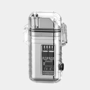 bricheta waterproof electrica cu plasma transparenta - cadouri barbati