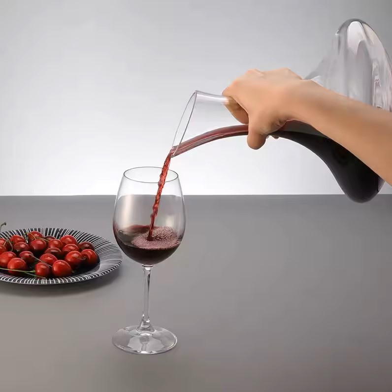 decantor vin cu 2 pahare de 320 ml - cadouri barbati